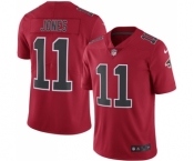 Men's Nike Atlanta Falcons #11 Julio Jones Elite Red Rush Vapor Untouchable NFL Jersey