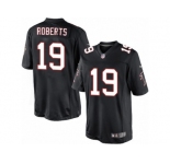 Men's Nike Atlanta Falcons #19 Andre Roberts Limited Black Alternate NFL Jersey