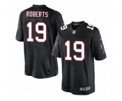 Men's Nike Atlanta Falcons #19 Andre Roberts Limited Black Alternate NFL Jersey