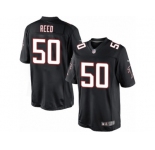 Men's Nike Atlanta Falcons #50 Brooks Reed Limited Black Alternate NFL Jersey