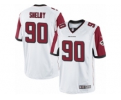 Men's Nike Atlanta Falcons #90 Derrick Shelby Limited White NFL Jersey