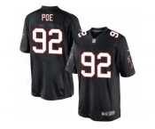 Men's Nike Atlanta Falcons #92 Dontari Poe Limited Black Alternate NFL Jersey