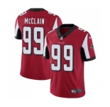 Men's Nike Atlanta Falcons #99 Terrell McClain Red Team Color Vapor Untouchable Limited Player NFL Jersey