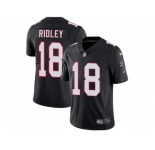 Nike Atlanta Falcons #18 Calvin Ridley Black Alternate Men Stitched NFL Vapor Untouchable Limited Jersey