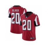 Nike Atlanta Falcons #20 Isaiah Oliver Red Team Color Men Stitched NFL Vapor Untouchable Limited Jersey