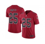 Nike Atlanta Falcons #25 Ito Smith Red Men Stitched NFL Limited Rush Jersey