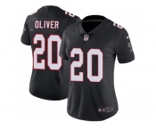 Women Nike Atlanta Falcons #20 Isaiah Oliver Black Alternate Stitched NFL Vapor Untouchable Limited Jersey