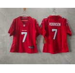 Women's Atlanta Falcons #7 Bijan Robinson Red 2026 New F.U.S.E. Stitched Jersey