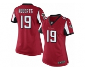 Women's Nike Atlanta Falcons #19 Andre Roberts Limited Red Team Color NFL Jersey