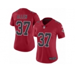 Women's Nike Atlanta Falcons #37 Ricardo Allen Limited Red Rush NFL Jersey