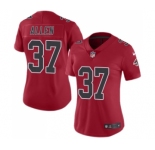 Women's Nike Atlanta Falcons #37 Ricardo Allen Limited Red Rush Vapor Untouchable NFL Jersey