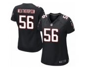 Women's Nike Atlanta Falcons #56 Sean Weatherspoon Limited Black Alternate NFL Jersey