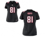 Women's Nike Atlanta Falcons #81 Austin Hooper Black Alternate NFL Jersey
