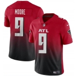 Youth Atlanta Falcons #9 Rondale Moore Red Black Vapor Untouchable Limited Stitched Jersey