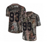 Youth Atlanta Falcons #93 Allen Bailey Limited Camo Rush Realtree Football Jersey