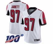 Youth Atlanta Falcons #97 Grady Jarrett White Vapor Untouchable Limited Player 100th Season Football Jersey