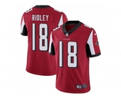 Youth Nike Atlanta Falcons #18 Calvin Ridley Red Team Color Stitched NFL Vapor Untouchable Limited Jersey