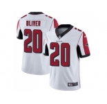 Youth Nike Atlanta Falcons #20 Isaiah Oliver White Stitched NFL Vapor Untouchable Limited Jersey