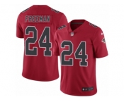 Youth Nike Atlanta Falcons #24 Devonta Freeman Limited Red Rush NFL Jersey