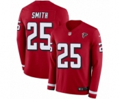 Youth Nike Atlanta Falcons #25 Ito Smith Limited Red Therma Long Sleeve NFL Jersey