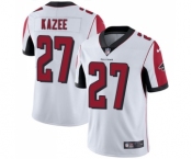 Youth Nike Atlanta Falcons #27 Damontae Kazee White Vapor Untouchable Limited Player NFL Jersey