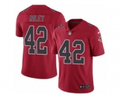 Youth Nike Atlanta Falcons #42 Duke Riley Limited Red Rush NFL Jersey