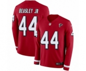 Youth Nike Atlanta Falcons #44 Vic Beasley Limited Red Therma Long Sleeve NFL Jersey