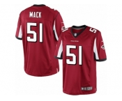 Youth Nike Atlanta Falcons #51 Alex Mack Limited Red Team Color NFL Jersey