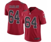 Youth Nike Atlanta Falcons #64 Sean Harlow Limited Red Rush Vapor Untouchable NFL Jersey