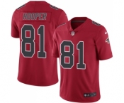 Youth Nike Atlanta Falcons #81 Austin Hooper Limited Red Rush Vapor Untouchable NFL Jersey