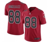 Youth Nike Atlanta Falcons #88 Tony Gonzalez Limited Red Rush Vapor Untouchable NFL Jersey