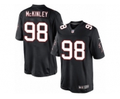 Youth Nike Atlanta Falcons #98 Takkarist McKinley Limited Black Alternate NFL Jersey