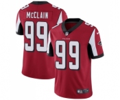 Youth Nike Atlanta Falcons #99 Terrell McClain Red Team Color Vapor Untouchable Limited Player NFL Jersey