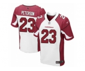 Men Nike Arizona Cardinals #23 Adrian Peterson Elite White NFL Jersey