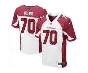 Men Nike Arizona Cardinals #70 Evan Boehm Elite White NFL Jersey