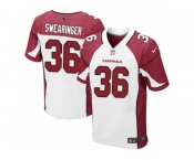 Men's Nike Arizona Cardinals #36 D. J. Swearinger Elite White NFL Jersey