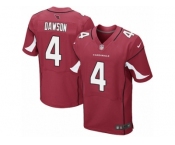 Men's Nike Arizona Cardinals #4 Phil Dawson Elite Red Team Color NFL Jersey