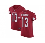 Nike Arizona Cardinals #13 Kurt Warner Red Team Color Men Stitched NFL Vapor Untouchable Elite Jersey