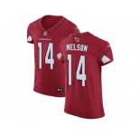 Nike Arizona Cardinals #14 J.J. Nelson Red Team Color Men Stitched NFL Vapor Untouchable Elite Jersey