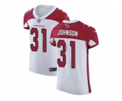 Nike Arizona Cardinals #31 David Johnson White Men Stitched NFL Vapor Untouchable Elite Jersey