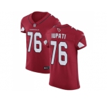 Nike Arizona Cardinals #76 Mike Iupati Red Team Color Men Stitched NFL Vapor Untouchable Elite Jersey