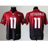 nike nfl jerseys arizona cardinals #11 larry fitzgerald red-blue[Elite drift fashion][second version]