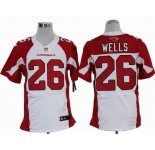 nike nfl jerseys arizona cardinals #26 wells white[Elite]