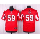 nike nfl jerseys arizona cardinals #59 fua red[Elite]