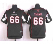 nike nfl jerseys arizona cardinals #66 taamu black[Elite]