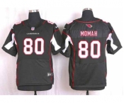nike nfl jerseys arizona cardinals #80 momah black[Elite]