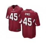 Men Nike Arizona Cardinals #45 Josh Bynes Game Red Team Color NFL Jersey