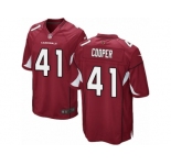 Men's Nike Arizona Cardinals #41 Marcus Cooper Game Red Team Color NFL Jersey