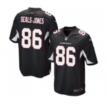 Men's Nike Arizona Cardinals #86 Ricky Seals-Jones Game Black Alternate NFL Jersey