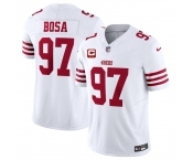F.U.S.E. With 3-Star C Patch Vapor Untouchable Limited Stitched Football Jersey